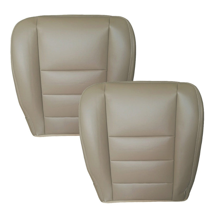 DURAFORCE For Ford F250 Super Duty 2002-2007 Driver & Passenger Bottom Leather Seat Cover