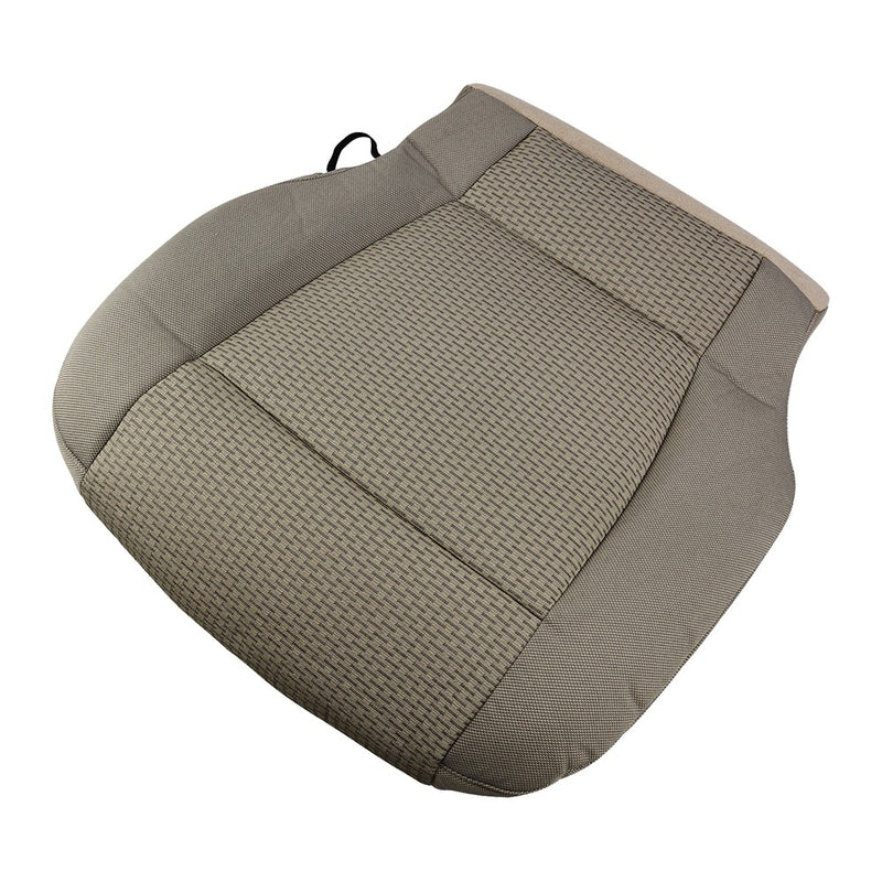 DURAFORCE For 2015 2016 2017 2018 2019 Ford F150 XLT Driver Bottom Cloth Seat Cover Tan