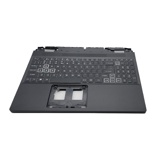DURAFORCE New Palmrest For Acer Nitro 5 AN515-58 Keyboard Backlit White Keys 6B.QFMN2.001
