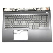 DURAFORCE For Dell 17 G7 7700 0RC7PR RC7PR US Palmrest Upper Case w/Backlit Keyboard Black