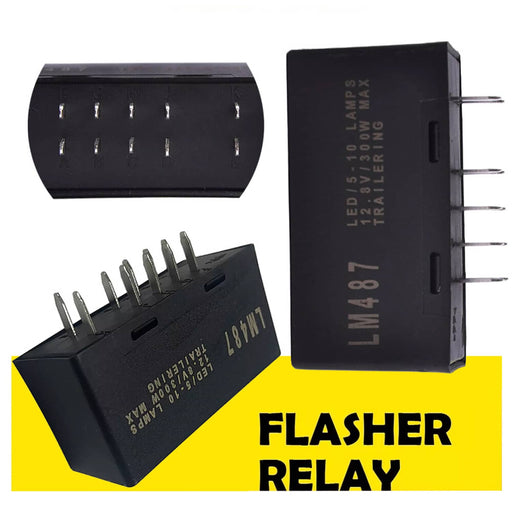 DURAFORCE Hazard Warning LED Flasher Relay Turn Signal for Chevrolet Tahoe for GMC