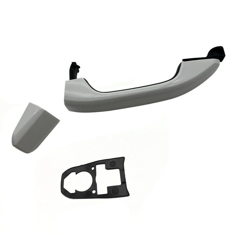 DURAFORCE For 14 - 19 Silverado Sierra White Rear Exterior Door Handle Passenger or Driver
