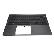 DURAFORCE New Palmrest Upper Case Backlit US Keyboard For Dell Vostro 15 7510 0XV1DW XV1DW