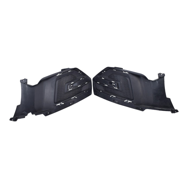 DURAFORCE 2Pcs Front Left Right Fog Light Cover Set for Ford Explorer 2017 Sport