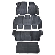 DURAFORCE For 2017-2025 Chrysler Pacifica/Voyager Floor Mats + Cargo Liner All Weather