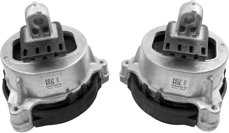 DURAFORCE Motor Mount Engine Support Left and Right 22116860495 For BMW 530Li xDrive X3 X4