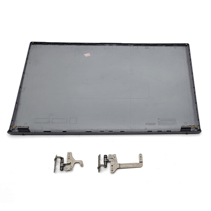 DURAFORCE New LCD Back Cover+Bezel+Hinges For ASUS VivoBook X512 X512U V5000F Top Gray US