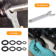 DURAFORCE HS5157 Front Mount Hydraulic Steering Cylinder Seal Kit For SeaStar HC5345