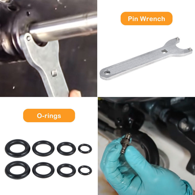 DURAFORCE HS5157 Front Mount Hydraulic Steering Cylinder Seal Kit For SeaStar HC5345