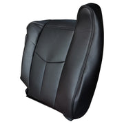 DURAFORCE Driver Top Leather Seat cover Dark Gray For 2003-2006 Chevy Silverado Avalanche