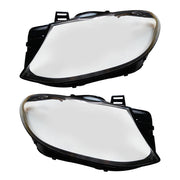 DURAFORCE For Mercedes Benz W166 GLE350 GLE450 2016-2019 Headlight Lens Covers Clear