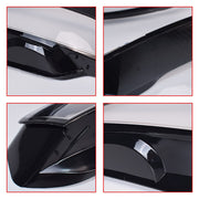 DURAFORCE 2PCS Left & Right For 2009-2012 Audi A4 Headlamp Cover Headlight Lens Cover
