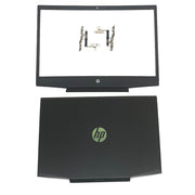 DURAFORCE For HP Pavilion 15-CX Series Top LCD Back Cover & Bezel Hinges L20313-001 Black
