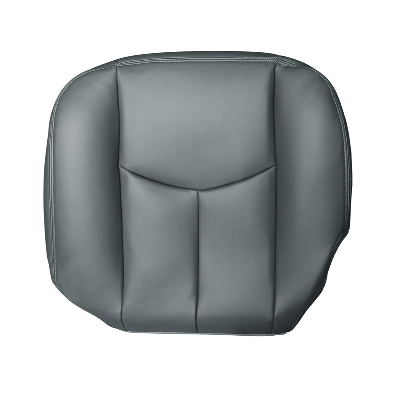 DURAFORCE Driver Bottom Seat Cover Dark Gray For 2003-2007 Chevy Silverado 1500 2500 HD