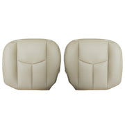 DURAFORCE Driver & passenger Bottom Leather Seat Covers For 2003-2006 Chevy Tahoe Suburban