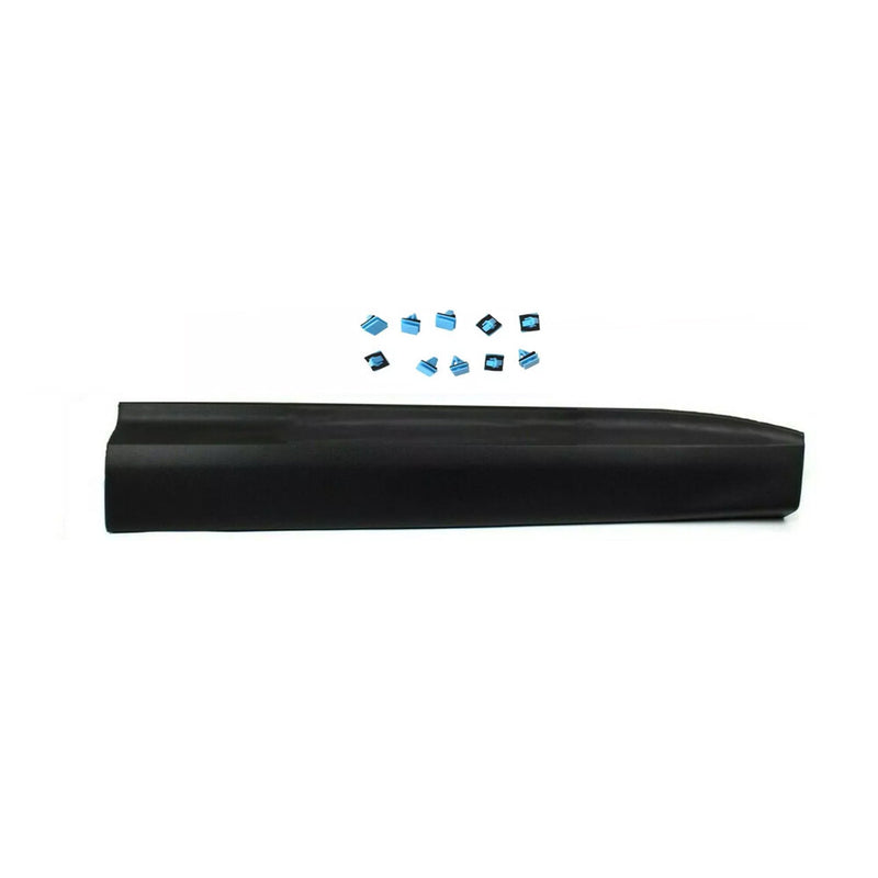 DURAFORCE NEW Front Door Black Cover Side Molding Right Passenger For 2013-2018 Santa Fe