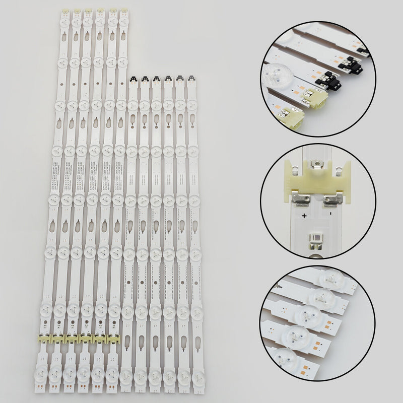 DURAFORCE LED strip(12)for Samsung UE55MU6175 UE55MU6272 UE55KU6099U UE55KU6179 UE55JU6742