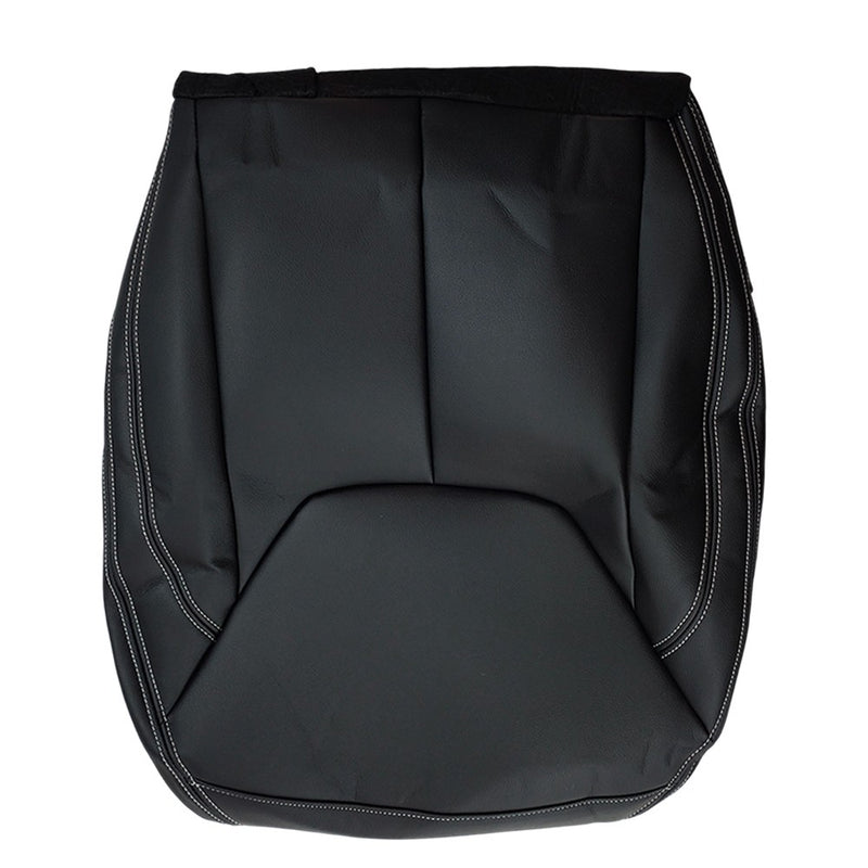 DURAFORCE 2011-2017 For Jeep Wrangler Rubicon Passenger Bottom Leather Seat Cover Black
