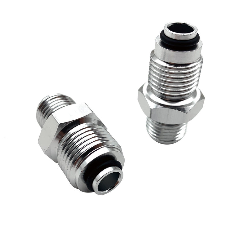 DURAFORCE 6AN POWER STEERING FITTING 16MM 1.5 AND 18MM 1.5 FOR GM HYDRO BOOST PUMP & RACK