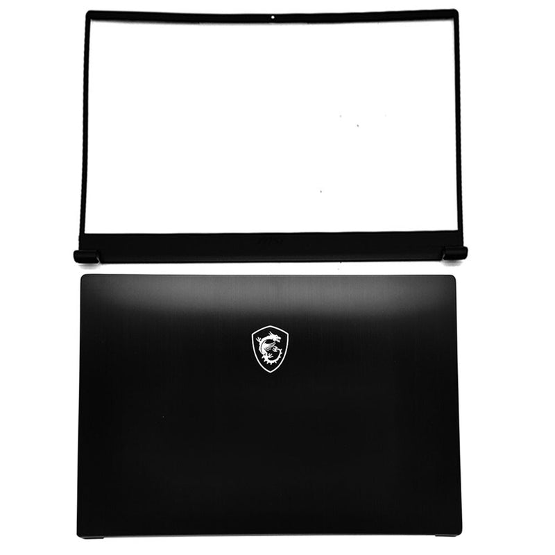 DURAFORCE New For MSI Modern 15 MS-1551 Back Cover & Bezel A10RB 9S7-155123 P15 307551A516