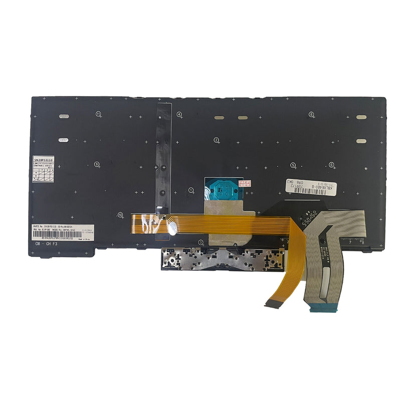 DURAFORCE New For Lenovo ThinkPad E480 L480 T480S 01YP360 01YP520 01YP280 Backlit Keyboard