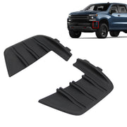 DURAFORCE 2PCS Front Bumper Cover Trim Molding Fit For 2019 2020-2022 Chevy Silverado 1500