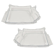 DURAFORCE Headlight Lens Cover Clear For Land Rover Discovery 3 LR3 2005-2009 With Glue