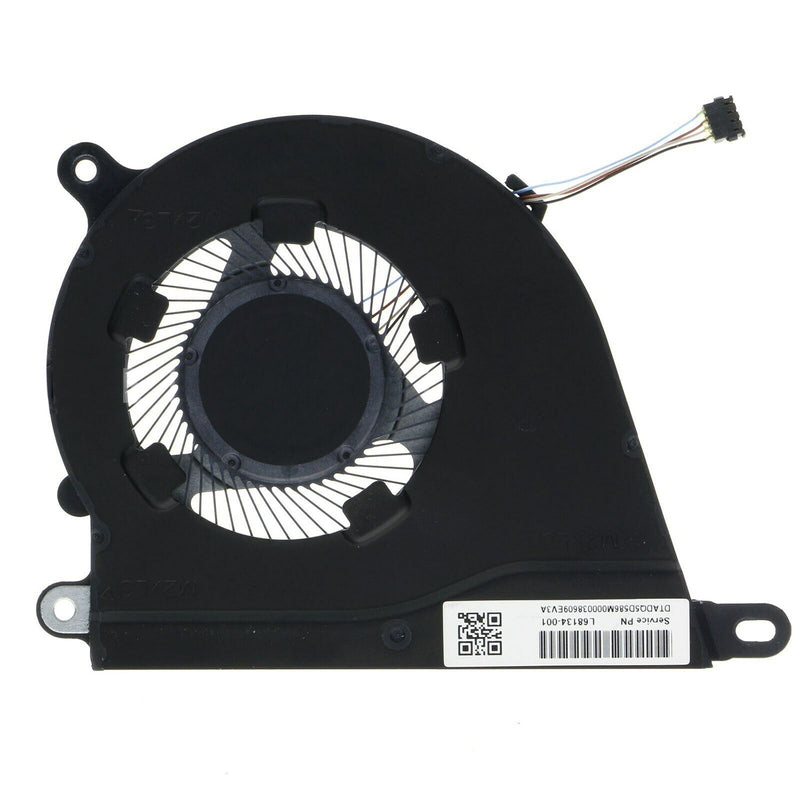 DURAFORCE 5V CPU Cooling Fan L68134-001 L68132-001 For HP 15-DY 15s-FQ 14-DQ 14S-DQ 15-EF