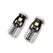 DURAFORCE Smoke Front Bumper Side Marker Lights w/ led bulbs For 2016-2021 Honda Civic