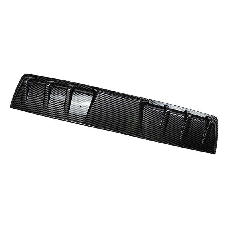 DURAFORCE For Infiniti G35 G37 Sedan Carbon Rear Bumper Diffuser Spoiler w/ LED Tail Light