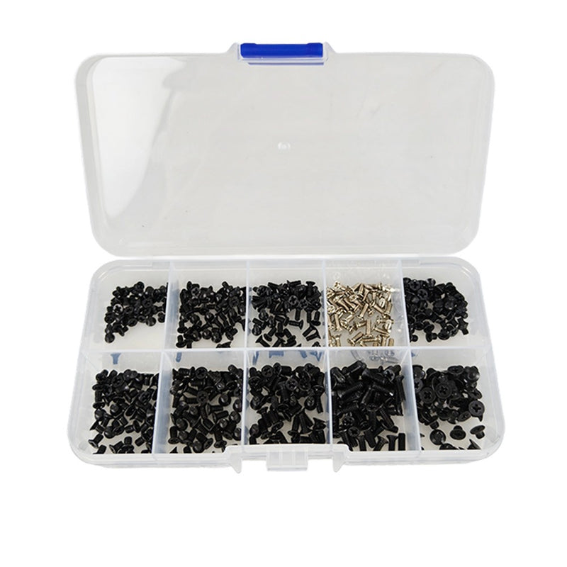 DURAFORCE 500Pcs Set Laptop Computer Screws Set For HP Dell Lenovo Sony Toshiba SAMSUNG