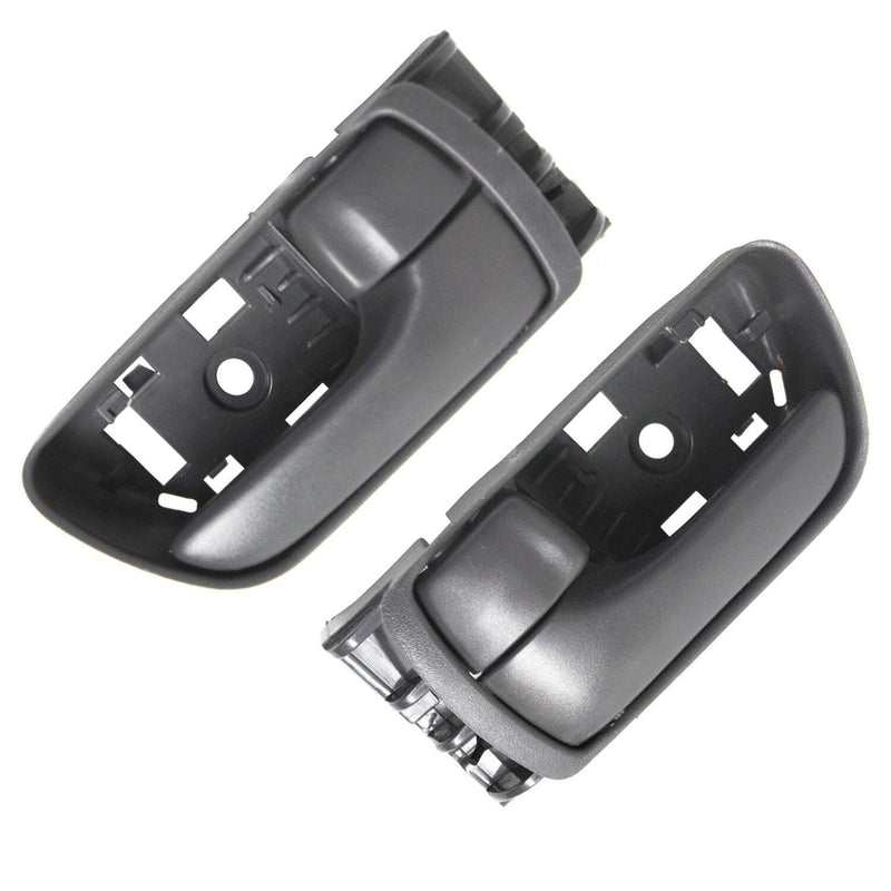 DURAFORCE For Toyota Sienna Inner Inside Interior Door Handle Gray Front Left Right Pair