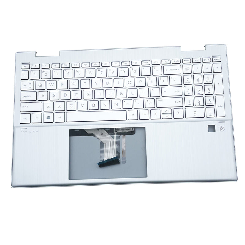 DURAFORCE New For HP Pavilion x360 15-ER0051NR 15-ER0056CL 15-ER151NR Palmrest w/FPR Hole