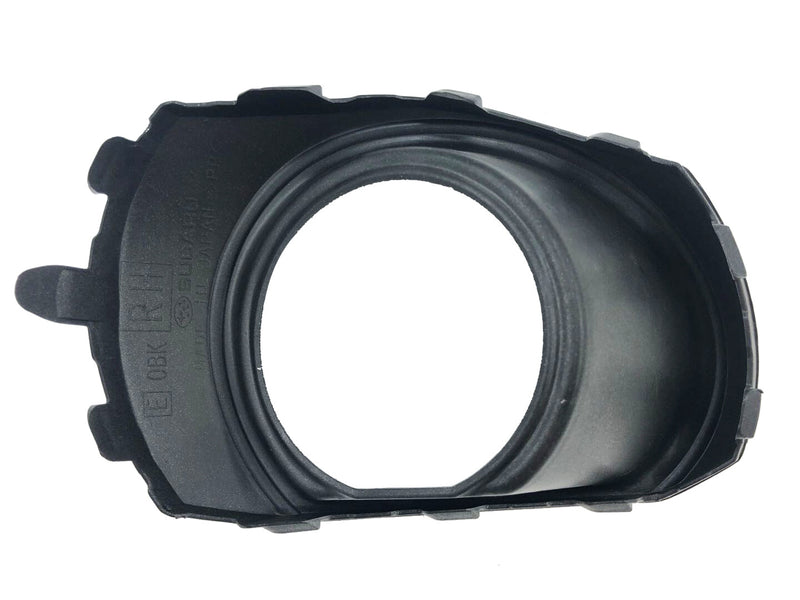 DURAFORCE Silver Fog Lights Lamps Cover Trim Ring for 2010-2012 for Subaru Outback 2PCS