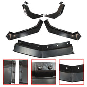 DURAFORCE For Corvette C8 Z51 STG 2020-2024 Gloss Black Front Bumper Lip Splitter