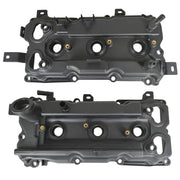 DURAFORCE 2PCS LH & RH Valve Cover Set w/ Gasket & Bolts & Cap For 2011-2012 Infiniti G25