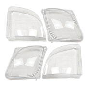 DURAFORCE For Lexus LX470 1998-2007 1 Pair Front Headlight Clear Lens Housing + Seal Glue