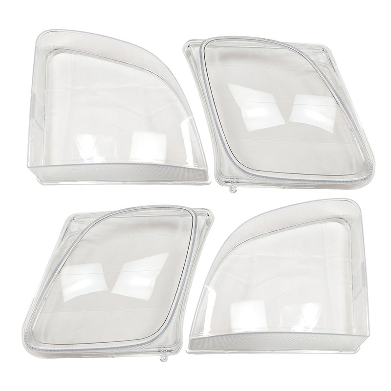 DURAFORCE For Lexus LX470 1998-2007 1 Pair Front Headlight Clear Lens Housing + Seal Glue