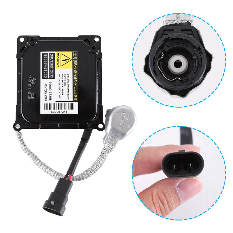 DURAFORCE 8596751040 Xenon HID Headlight Ballast 2Pcs for Lexus ES350 IS250 GS350 2007