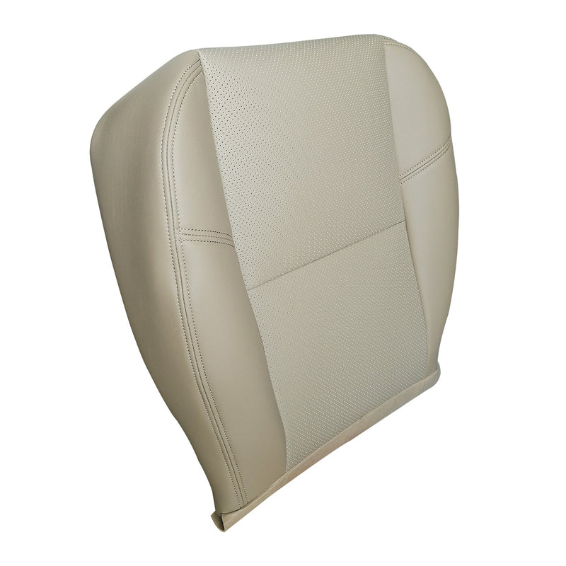 DURAFORCE Front Bottom Leather Seat Cover Tan For 2007 2008 - 2014 Cadillac Escalade
