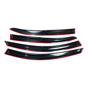 DURAFORCE M Style Window Visors Acrylic For 2014-2019 Mazda 3 Sedan Hatchback