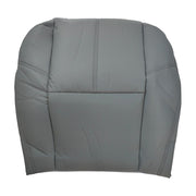 DURAFORCE Driver Bottom Leather Seat Cover Gray For 2011-2012 Chevy Tahoe & Suburban