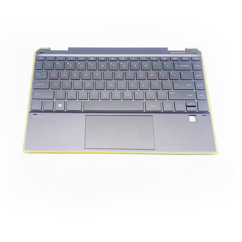 DURAFORCE Palmrest Keyboard Backlit Touchpad L73748-001 For HP Spectre X360 13-AW TPN-Q225