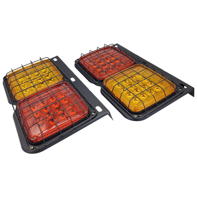 DURAFORCE 2Pcs Tail Light For Nissan UD Truck Tail Lamp 1995-2013 LH +RH Waterproof 24V
