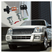 DURAFORCE For 1996-08 ford E150 E250 E350 Door Lock Cylinders & Ignition Switch with Keys