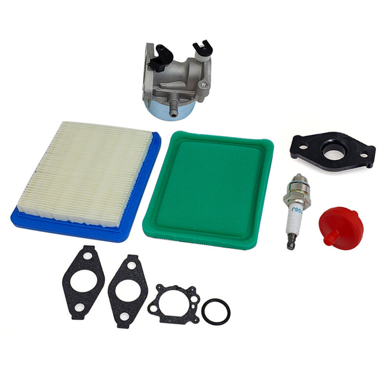 DURAFORCE For Briggs & Stratton Carburetor Kit For Troy Bilt TB230 725EX 190cc Lawn Mower