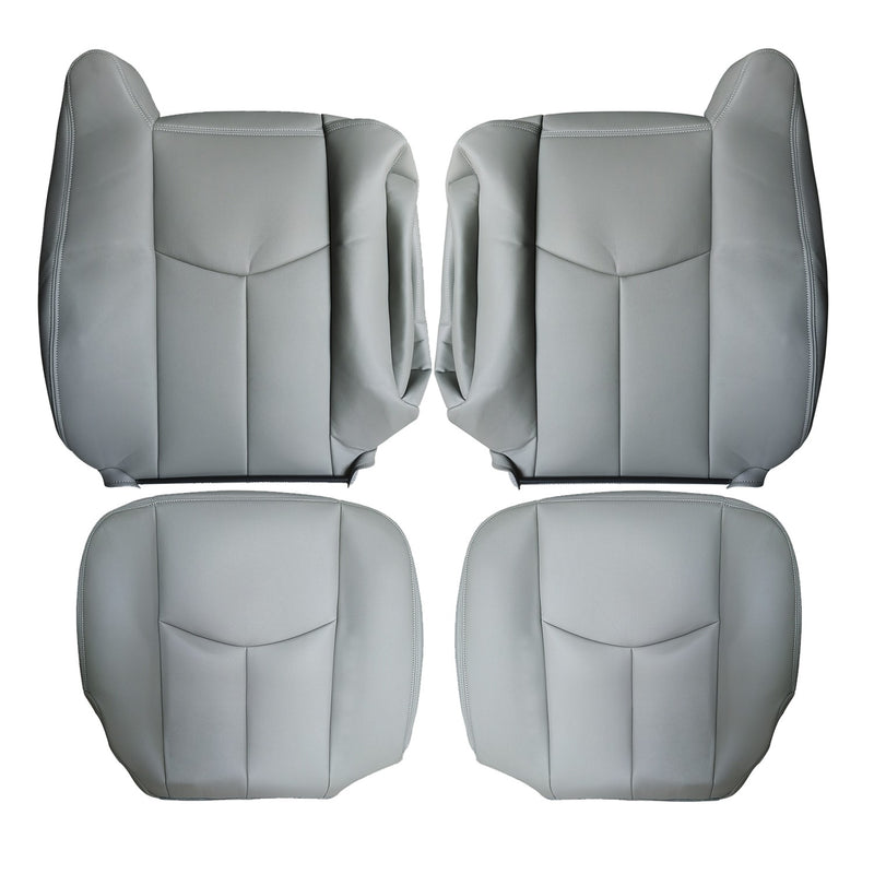 DURAFORCE For 2003 2004 -2006 Chevy Tahoe Suburban Driver & Passenger Leather Seat Cover