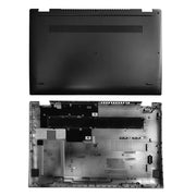 DURAFORCE New For Lenovo Flex 5-1570 81CA Lower Bottom Base Case Cover Black AP1YR000400