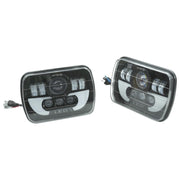 DURAFORCE Headlamp Projector Kit High/Low Sealed Beam w/DRL Super Bright 12000lm