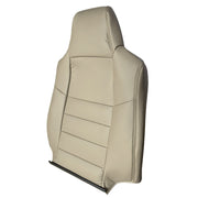 DURAFORCE Driver Top Lean Back Leather Replacement Seat Cover For 2002-07 Ford F250 F350